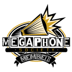 Megaphone Society Member badge